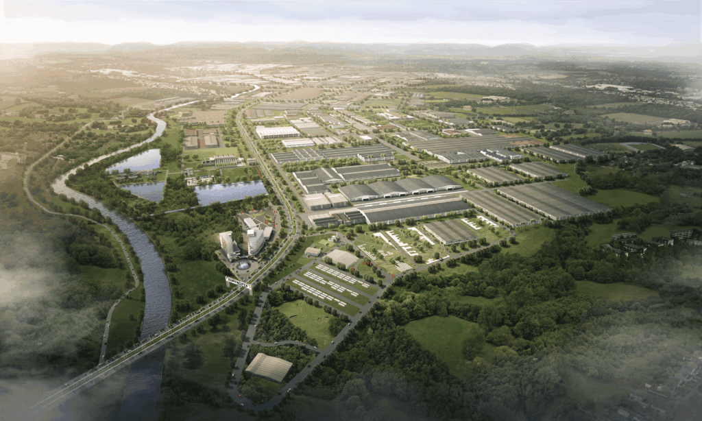 Suryacipta city of industry in Karawang Masterplan