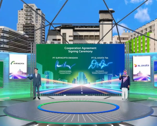 Cooperation Agreement Signing Ceremony of Suryacipta & XL Axiata