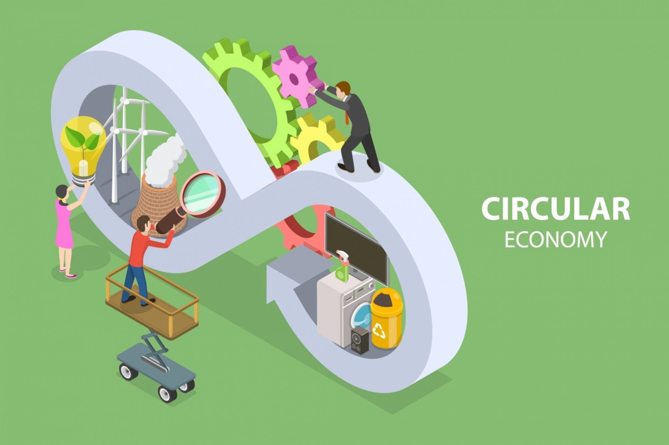 Circular Economy Business Model For Sustainability Manufacturing  Industry