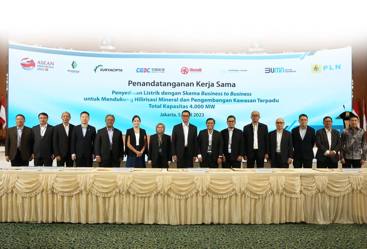 PLN and Suryacipta Signs a MoU for the Supply of Electricity and Renewable Energy in Subang Smartpolitan