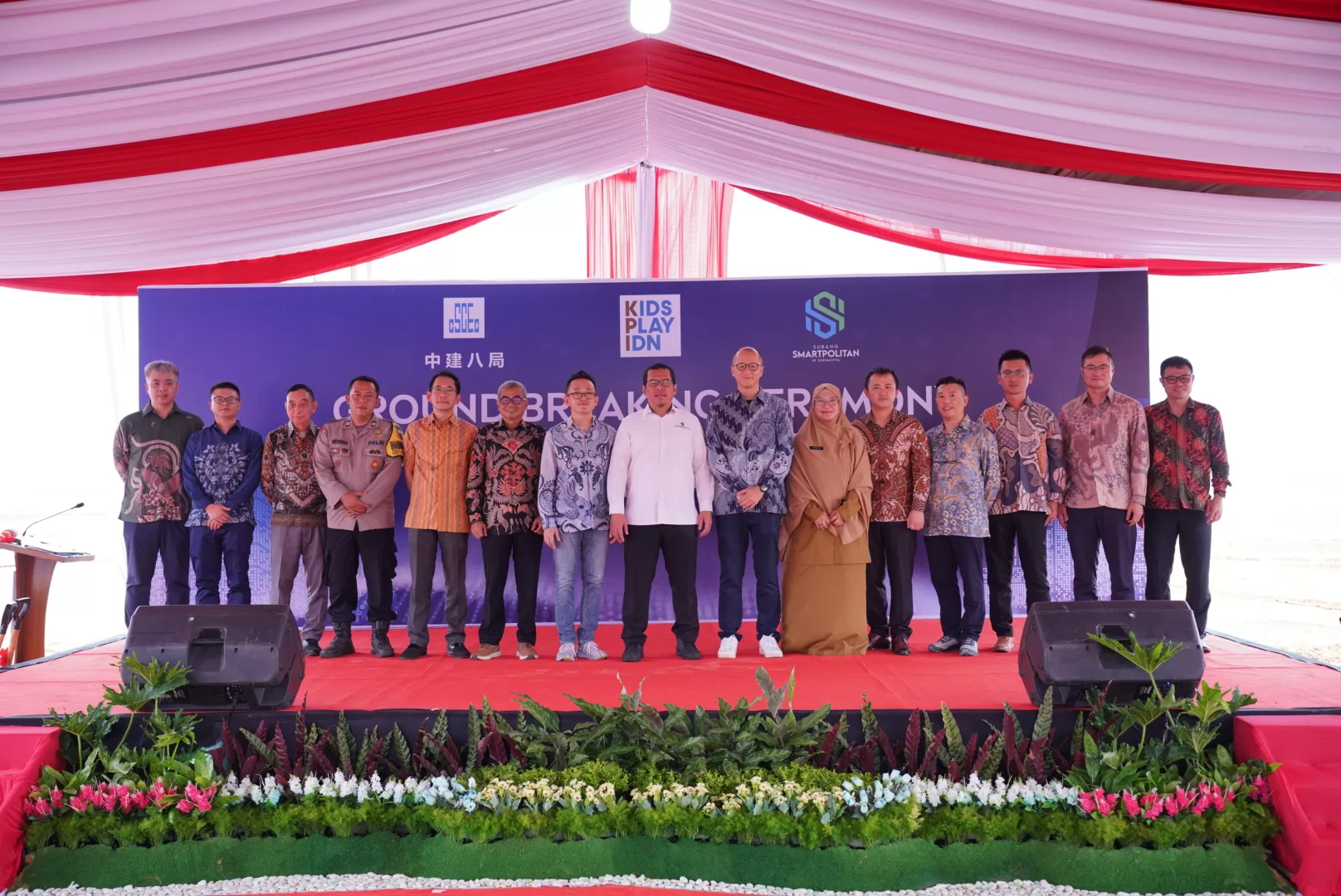 PT Kids Play Indonesia Holds Groundbreaking Ceremony in Subang Smartpolitan