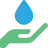 Sustainable Water supply benefit icon