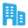 Shophouse commercial facility icon