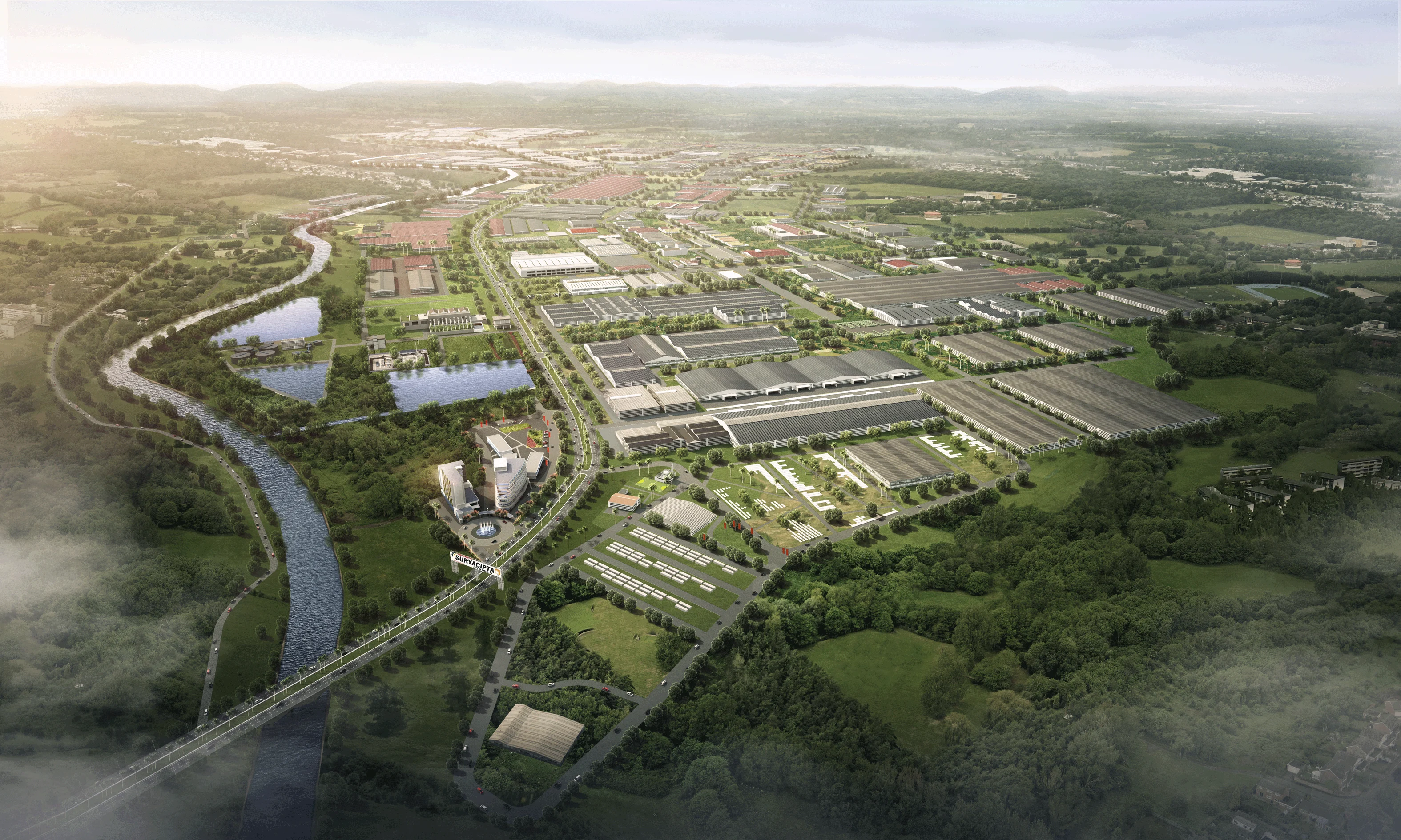 Karawang Aerial View